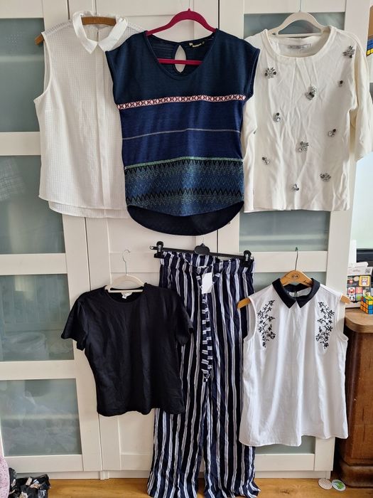 Zestaw ubrań M 38 L 40 eleganckie letnie Mohito Orsay Reserved HM Zara