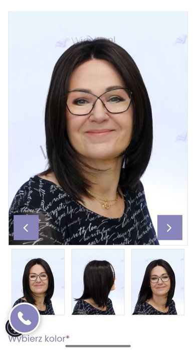 Peruka syntetyczna Ailsa Rokoko