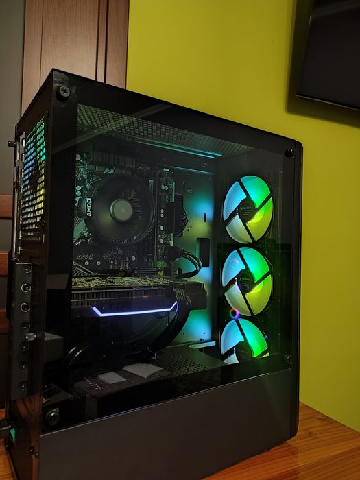 Komputer do gier RTX 2060, RYZEN 5 5500, SSD, 16GB RAM 3200MHZ OKAZJA!