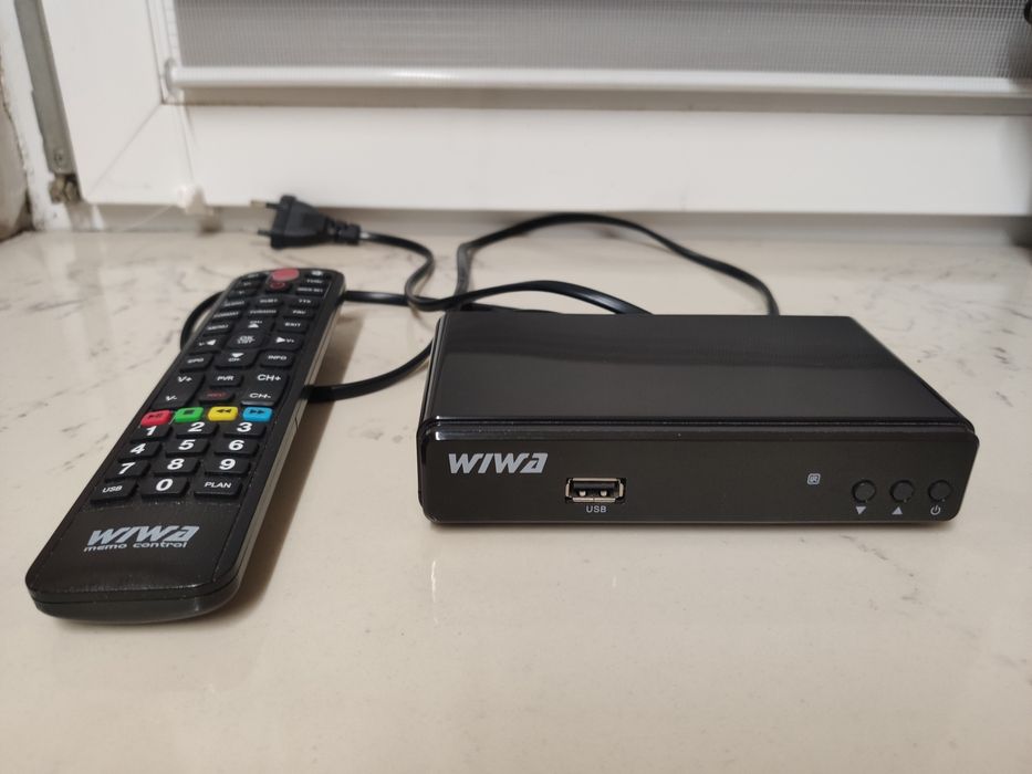 Dekoder DVB-T DVBT2 WIWA H265 Lite