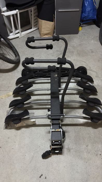 Suporte de 4 bicicletas para vola de reboque