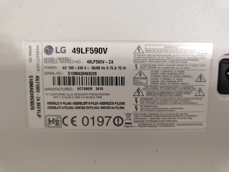 Telewizor LED LG 49cali