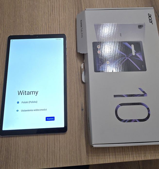 Tablet Acer iconia a10-21 uszkodzony.