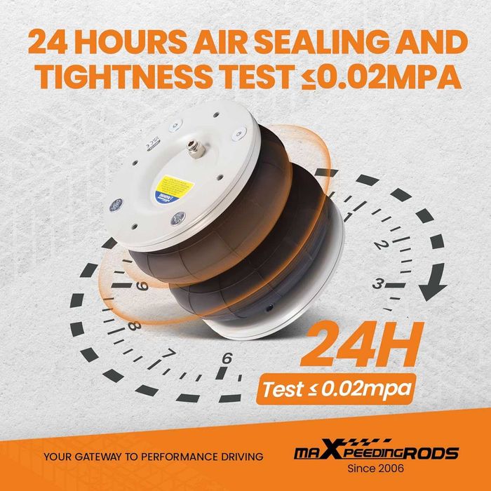 Kit Suspensão Pneumática para Ford Transit 2001+ RWD | 4000kg | Compressor 12V | 2 Balões de Ar | Para Carrinha, Camper, Motorhome e Minibus