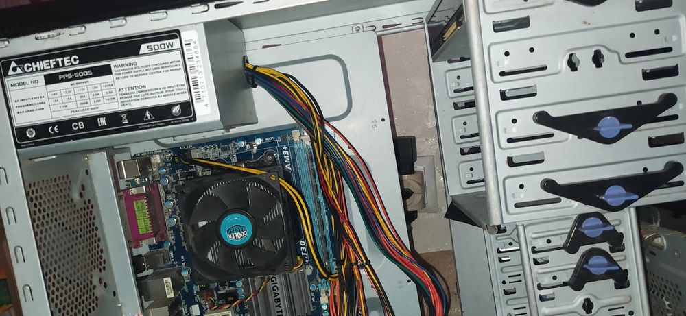 Компьютер системный блок с материнской платой *читай описание