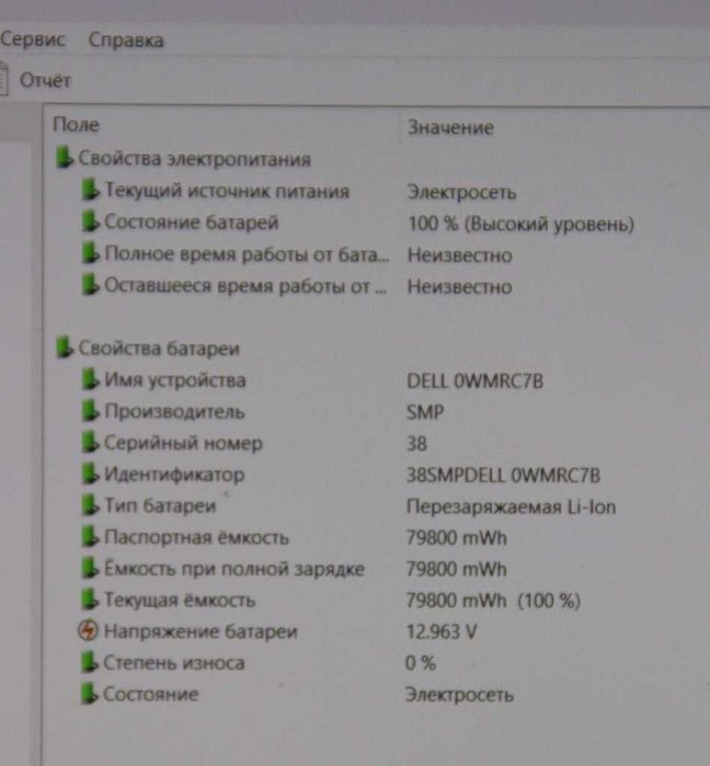 Ноутбук игровой Dell 7530 Core i7 6 Core | 32 Gb | 1 Tb | NVidia 6 Gb | FullHD | Touch | 100% аккум