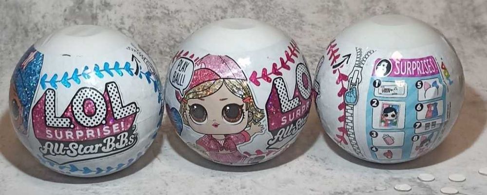 Лялька L. O. L. Surprise All-Star B. B. s Baseball Sparkly Doll