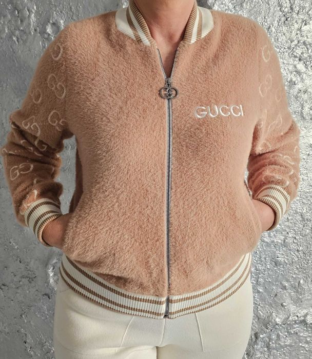 G U C C I bluza z alpaki CUDNA roz L