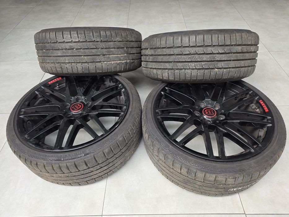 Jantes originais Brabus / Mercedes AMG 19 com pneus