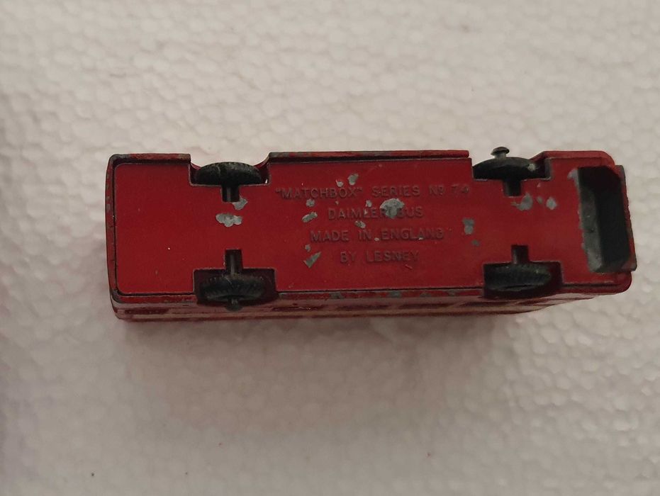 Carrinhos Matchbox by Lesney: Daimler Bus, GMC - Anos 60