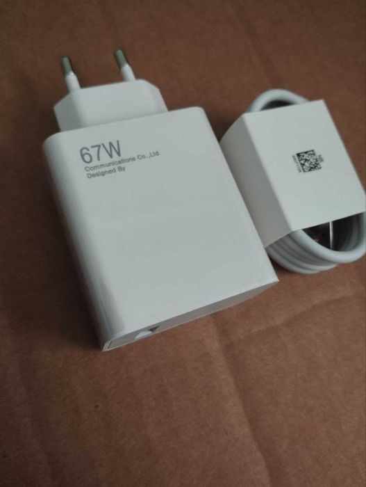 Zestaw: Ładowarka 67W + kabel USB-C