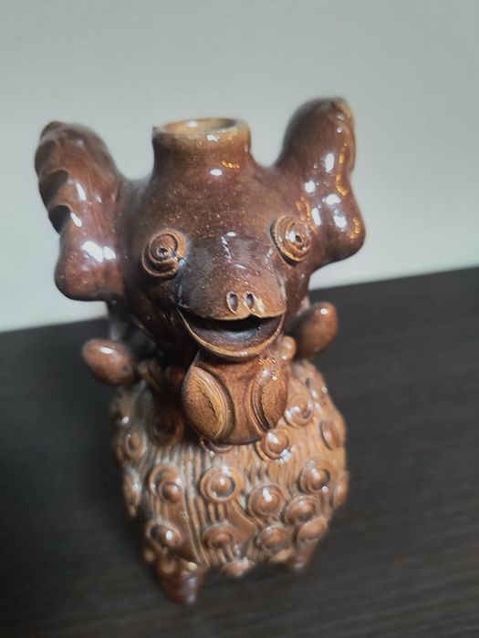 Баранчик штоф майоліка великий