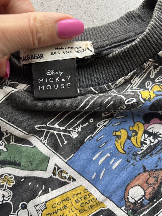 Pull&Bear krótka bluza Disney mickey mouse S
