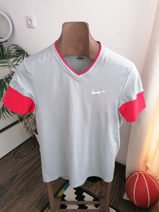 Nike camisola tenis Nike Roger Federer premier French 2014