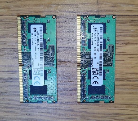 RAM 8GB DDR4 2x4