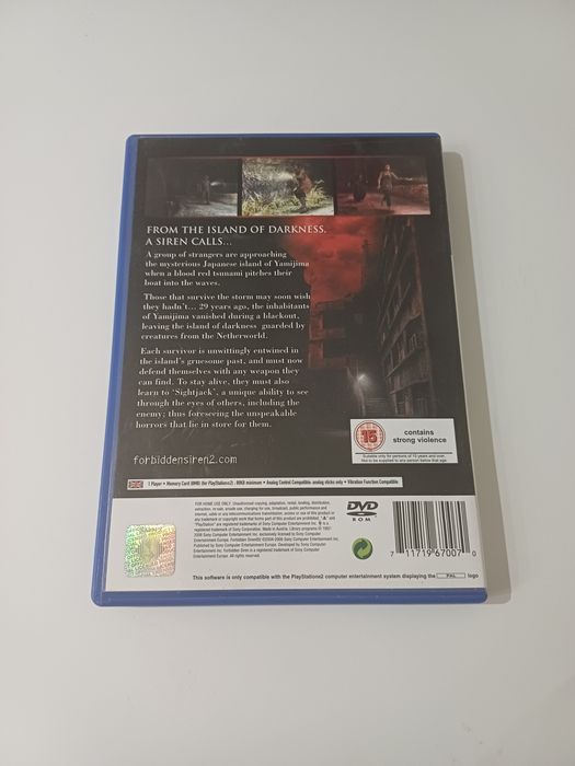 Forbidden Siren 2 Sony PlayStation PS2