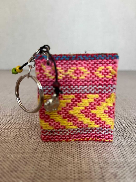 Porta-chaves + Mini Caderno Artesanal da Guatemala