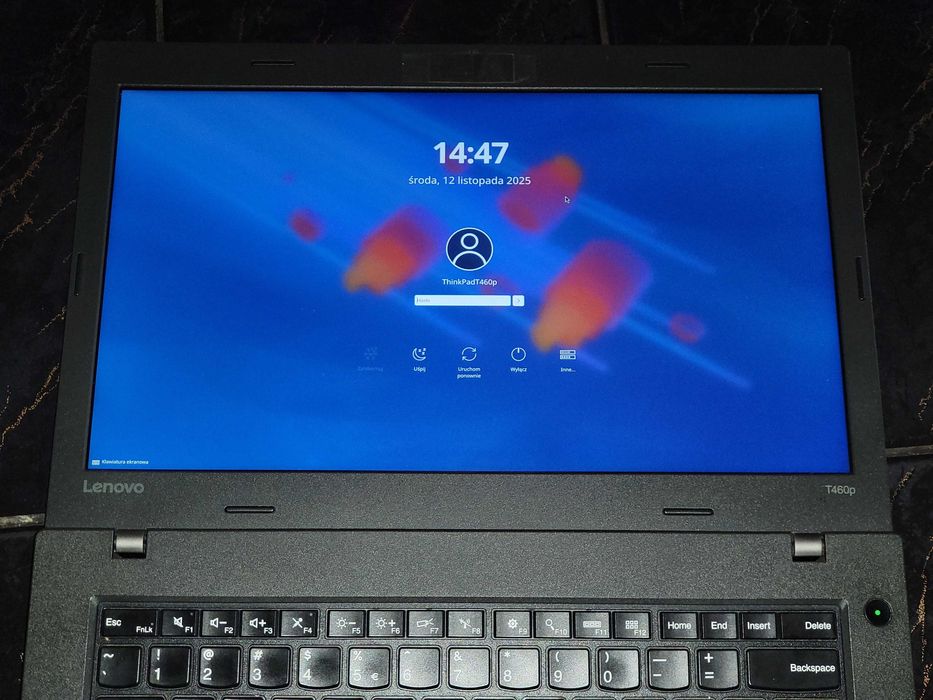 Laptop Lenovo ThinkPad T460p + akcesoria