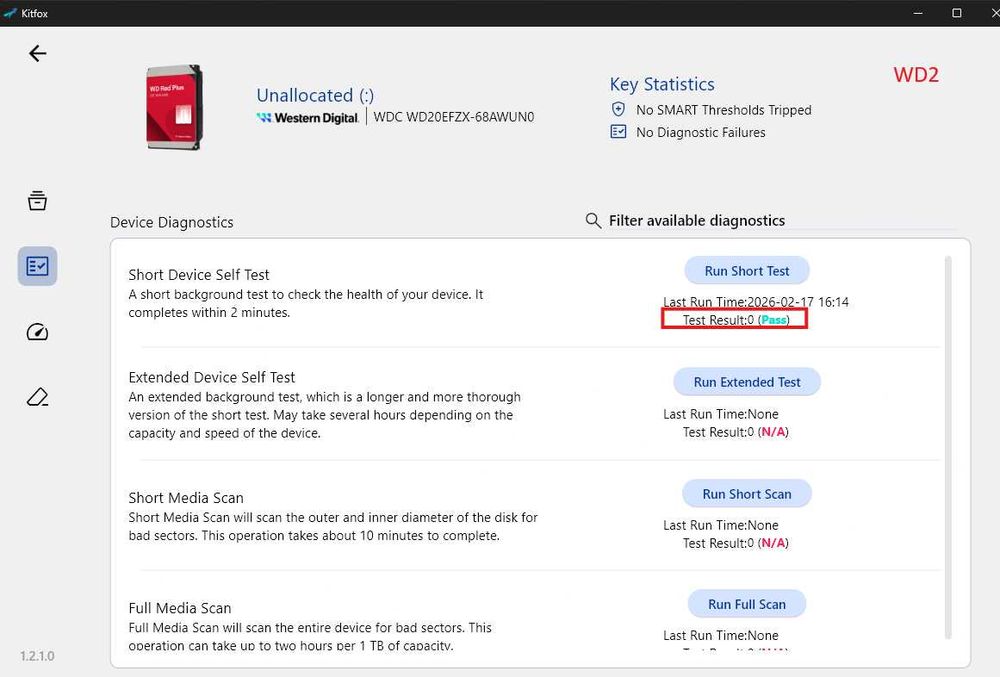 Western Digital Red Plus 2TB NAS HDD