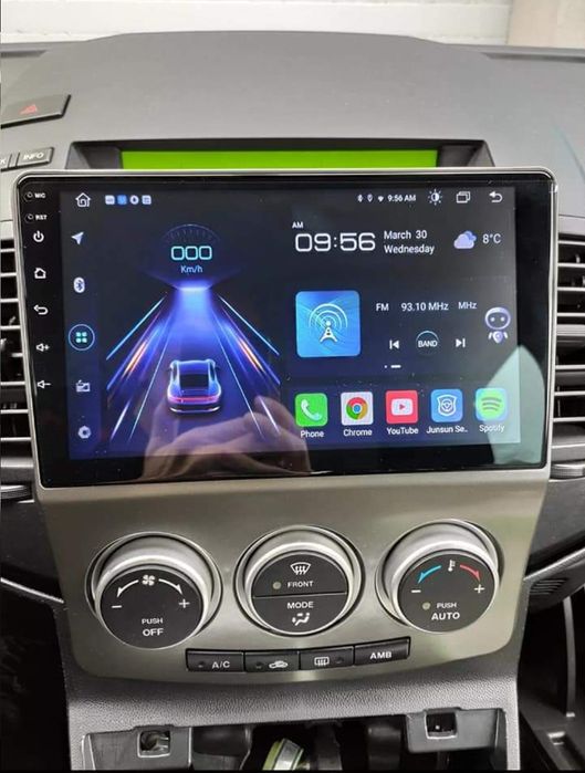 Rádio Android 13 com GPS Mazda 5 (Artigo Novo)