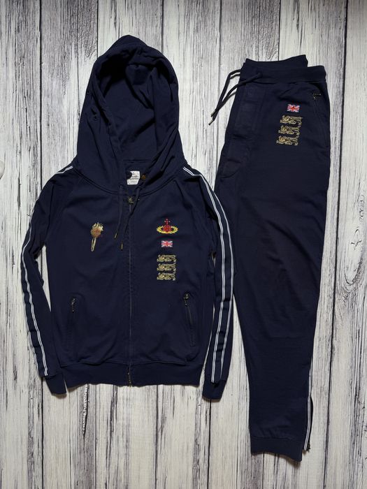 Костюм Vivienne Westwood оригинал синий мужской размер XL