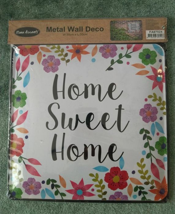 Dekoracja Home sweet home Obrazek na ścianę Prezent