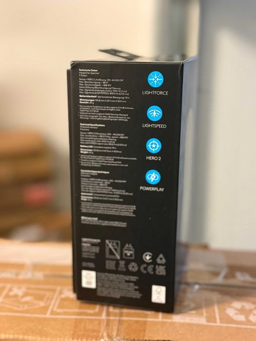 Logitech Superlight 2 Pro DEX *Novo*Selado*