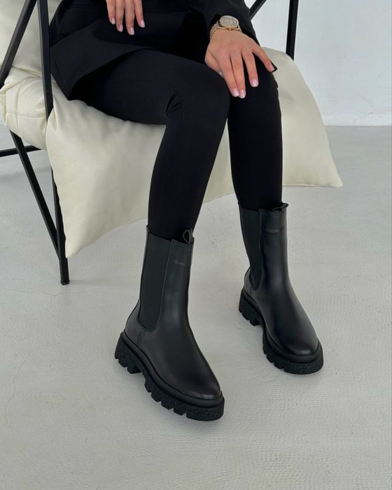 Жіночі шкіряні челсі 37,39