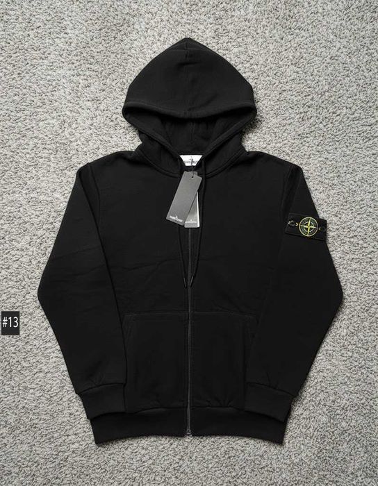 Чорна Олімпійка Stone Island (XS S M L XL)