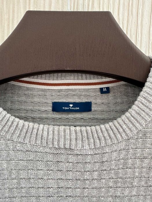 Светр чоловічий Tom Tailor 100% бавовна, розмір M