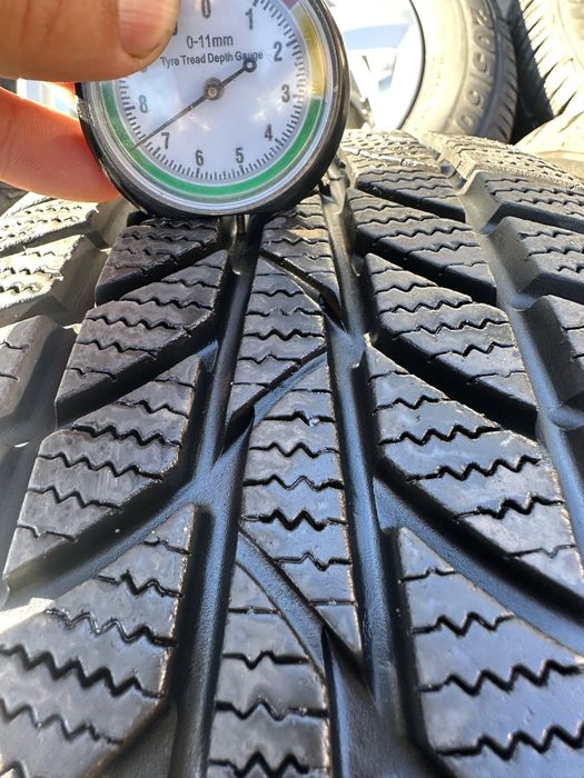 185/55r15 zima hankook 7-8mm