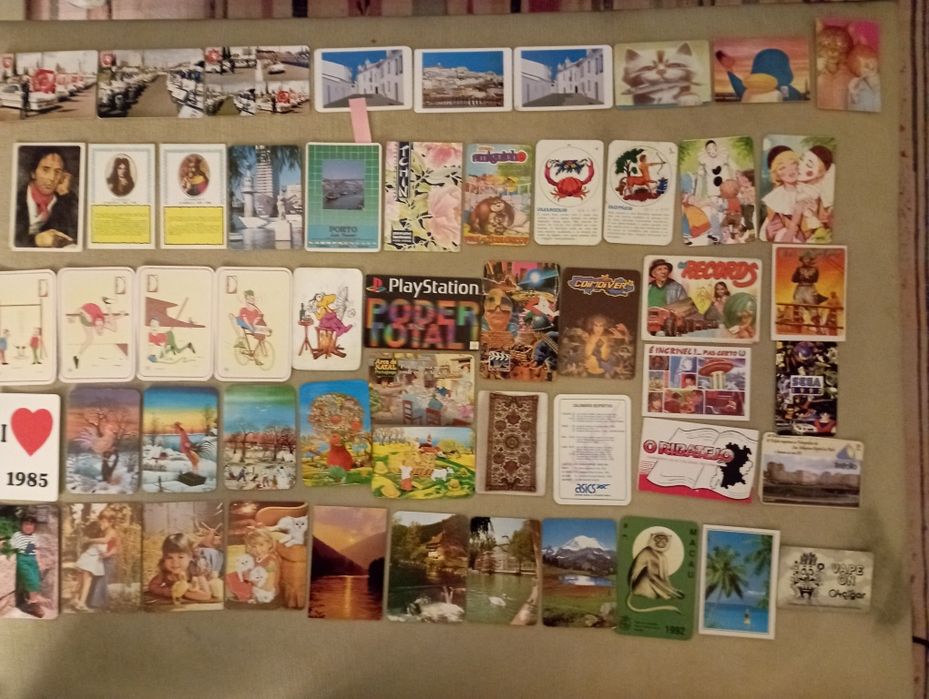 Calendários de bolso