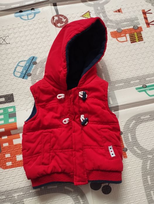 Bezrękawnik dla chłopca