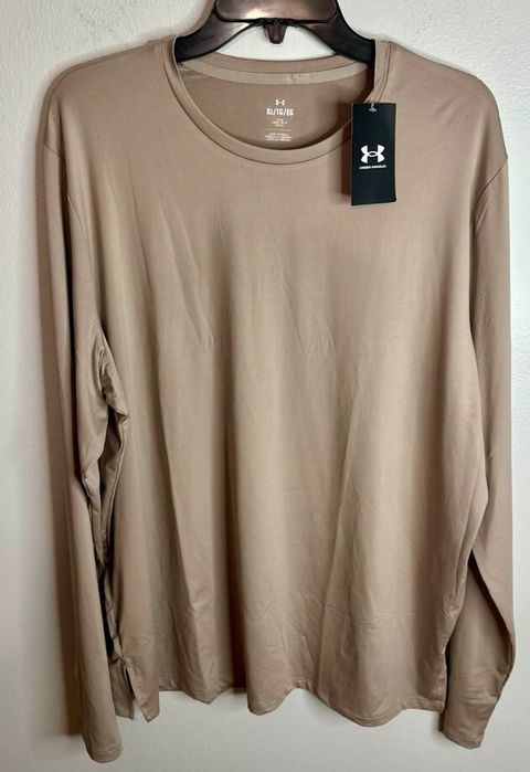 Beżowa koszulka Under Armor XL