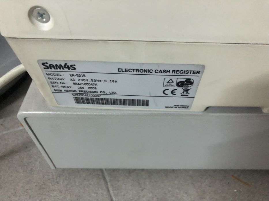 Maquina registadora em bom estado