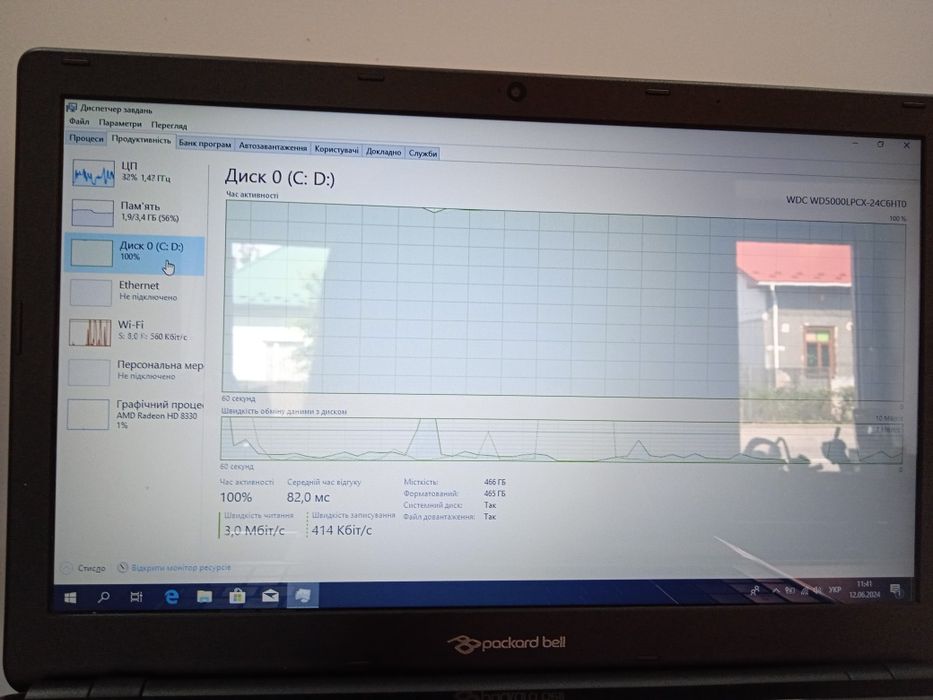Ноутбук Packard Bell MS2384
