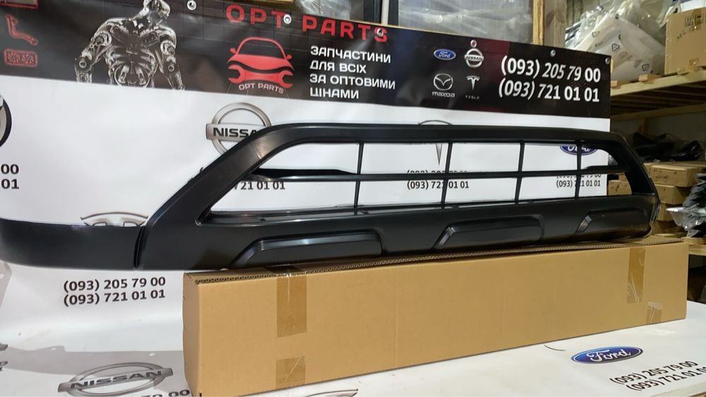 Outlander бампер  аутлендер 2022 2023 решетка накладка губа