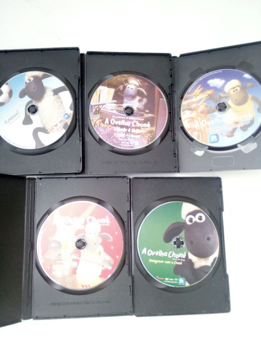 5 DVD: A ovelha Choné
