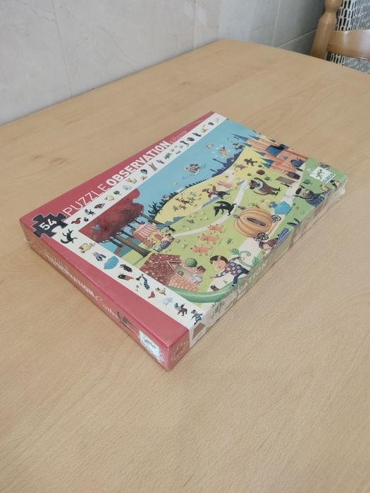 Puzzle de 54 peças ainda embalado