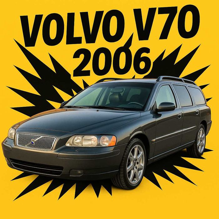 Volvo V70 2.4 Bi-Fuel 2006 – Benzyna i CNG – Bez rdzy