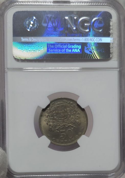 50 centavos 1938 MS64