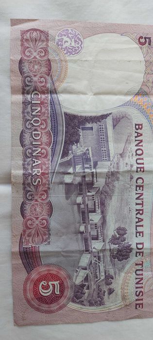 Numismática notas Hungria, Tunísia , China