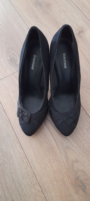 Czarne szpilki Graceland 38