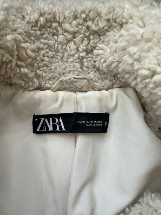 Шубка teddy zara