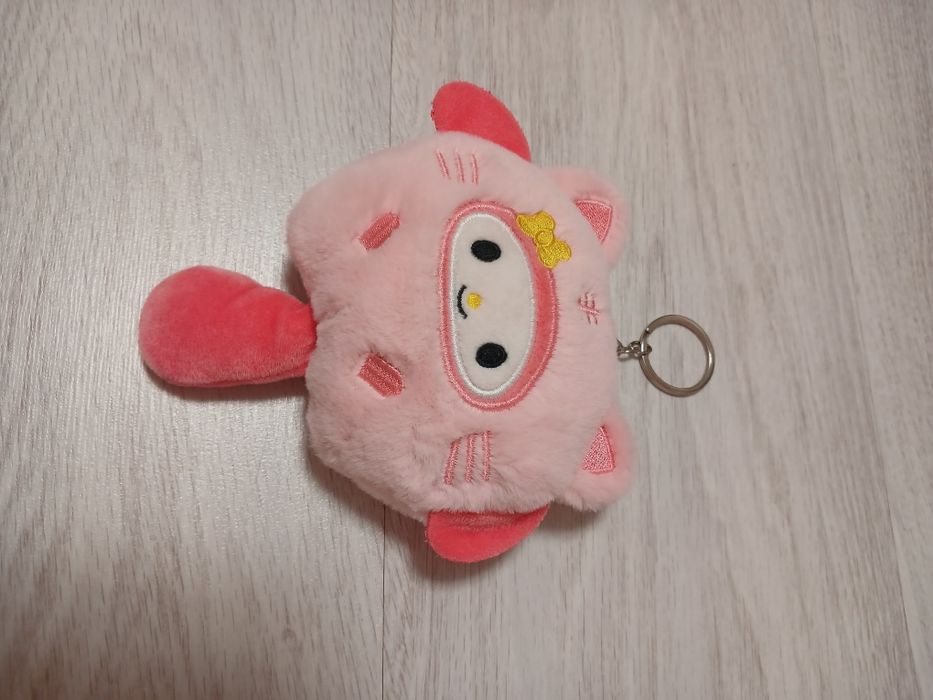 м'який брелок hello kitty, sanrio
