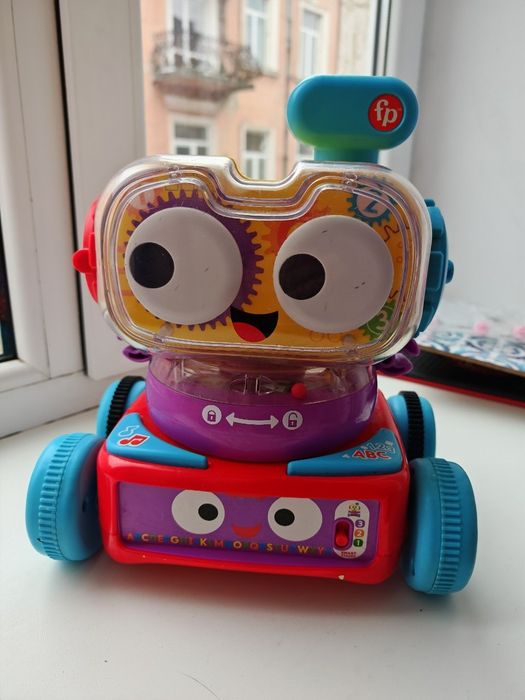 Інтерактивна розвиваюча іграшка Fisher Price Робот 4в1, англійська