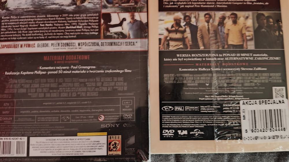 Zestaw 12 filmów DVD nowe oryginalne