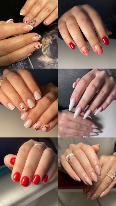 Манікюр, Маникюр, Педикюр, Нарощування нігтів, гель, акрил, френч,