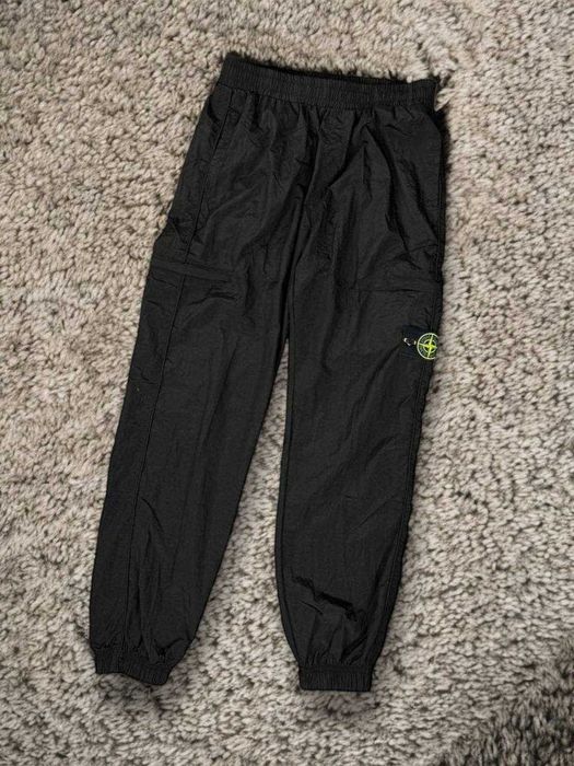 Карго штаны Stone Island Nylon Metal Черные Оригинал