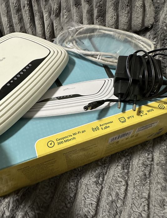 Wifi роутер TP-LINK TL-WR841N WiFi4/ N300/ 100 Мбіт/с